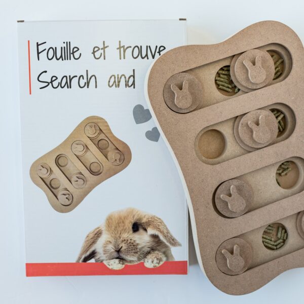 Les petits lapins d'amour - Jeu interractif pour petits animaux | Fouille et trouve