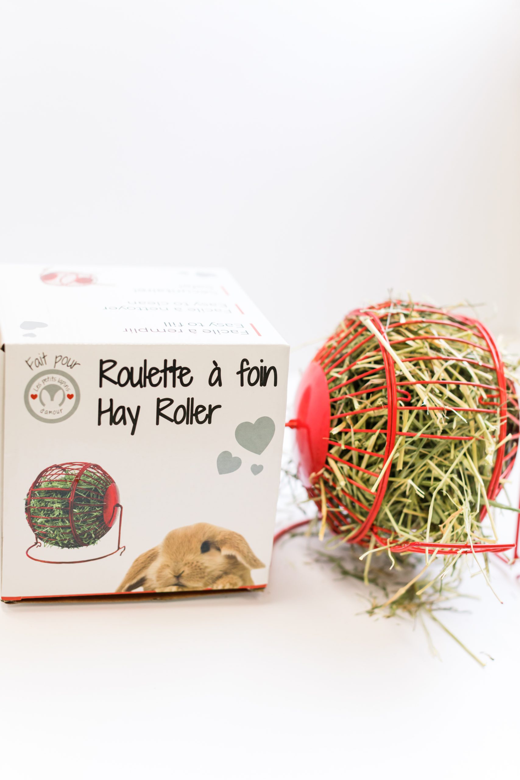 Les petits lapins d'amour - Roulette à foin