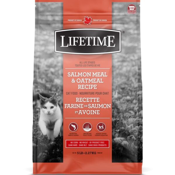 Lifetime - Nourriture Pour Chat | Saumon et avoine