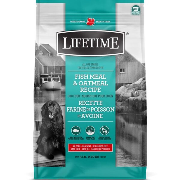 Lifetime - Nourriture pour chien | Poisson et avoine