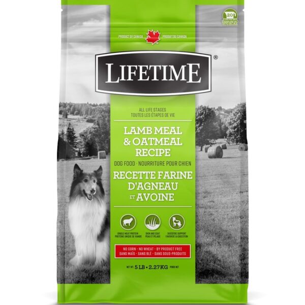 Lifetime - Nourriture pour chien | Agneau et avoine