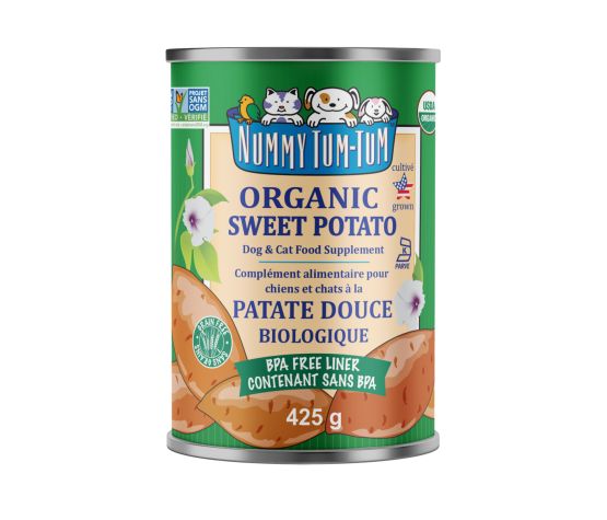 Nummy Tum-tum complément alimentaire pour chien et chat | Patate douce biologique - 425g