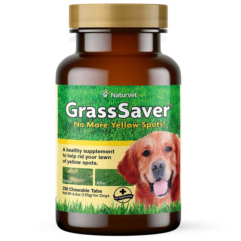 NaturVet - Enzymes | GrassSaver | Comprimés à mâcher - 300 morceaux