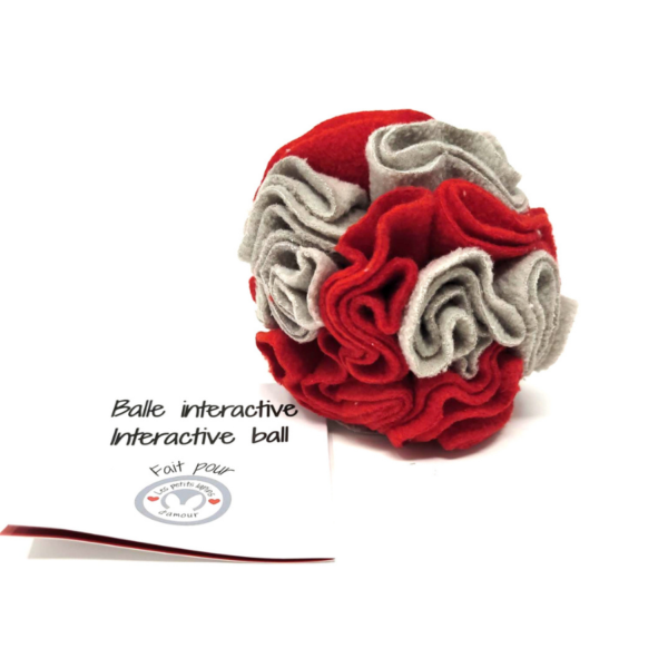 Les petits lapins d'amour - Balle interactive pour petits animaux