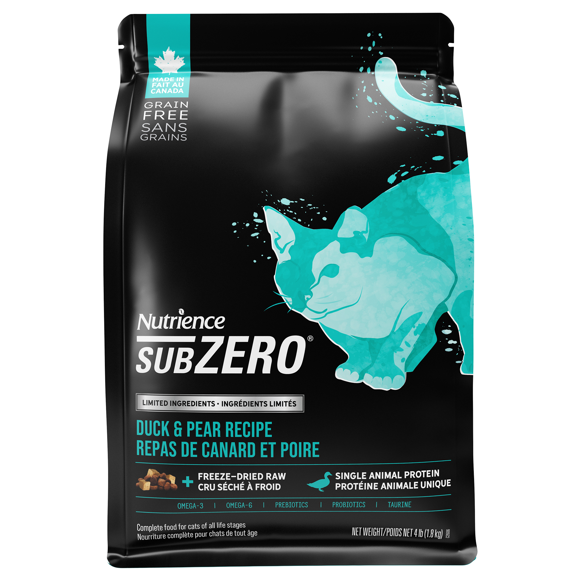 Nutrience SubZero à ingrédients limités LID pour chat – Image 2