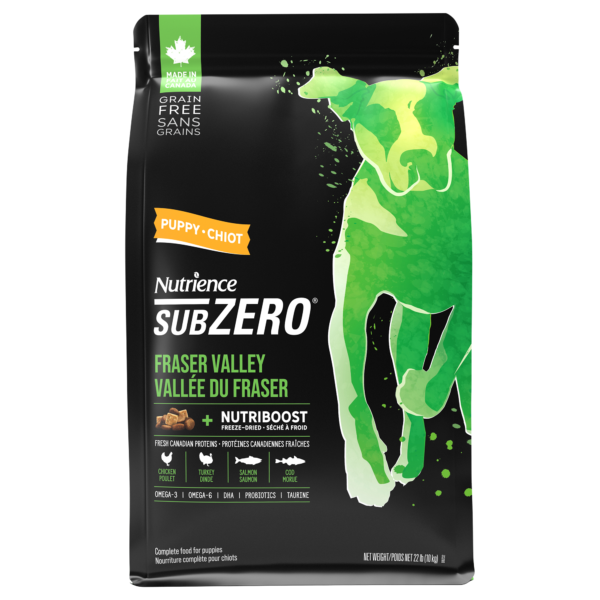 Nutrience SubZero pour chiot Vallée du fraser