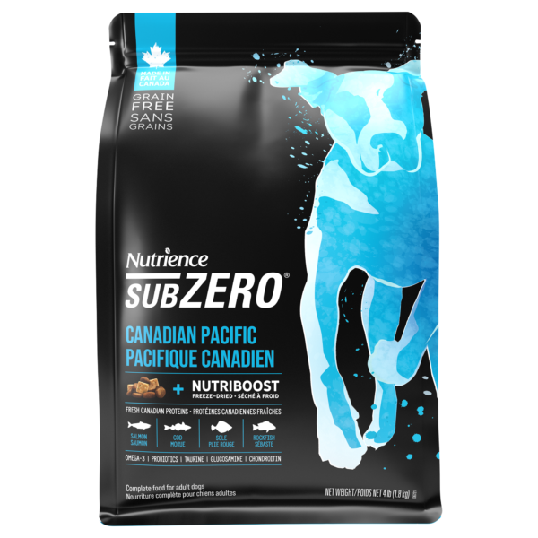 Nutrience Subzero pour chien Pacifique canadien