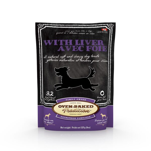 Oven Baked Tradition Gâteries Pour Chien, Tendres Au foie 8oz
