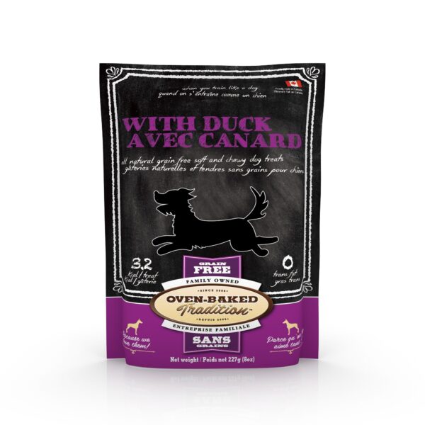 Oven Baked Tradition Gâteries Pour Chien, Tendres Au Canard, Sans Grains 8oz