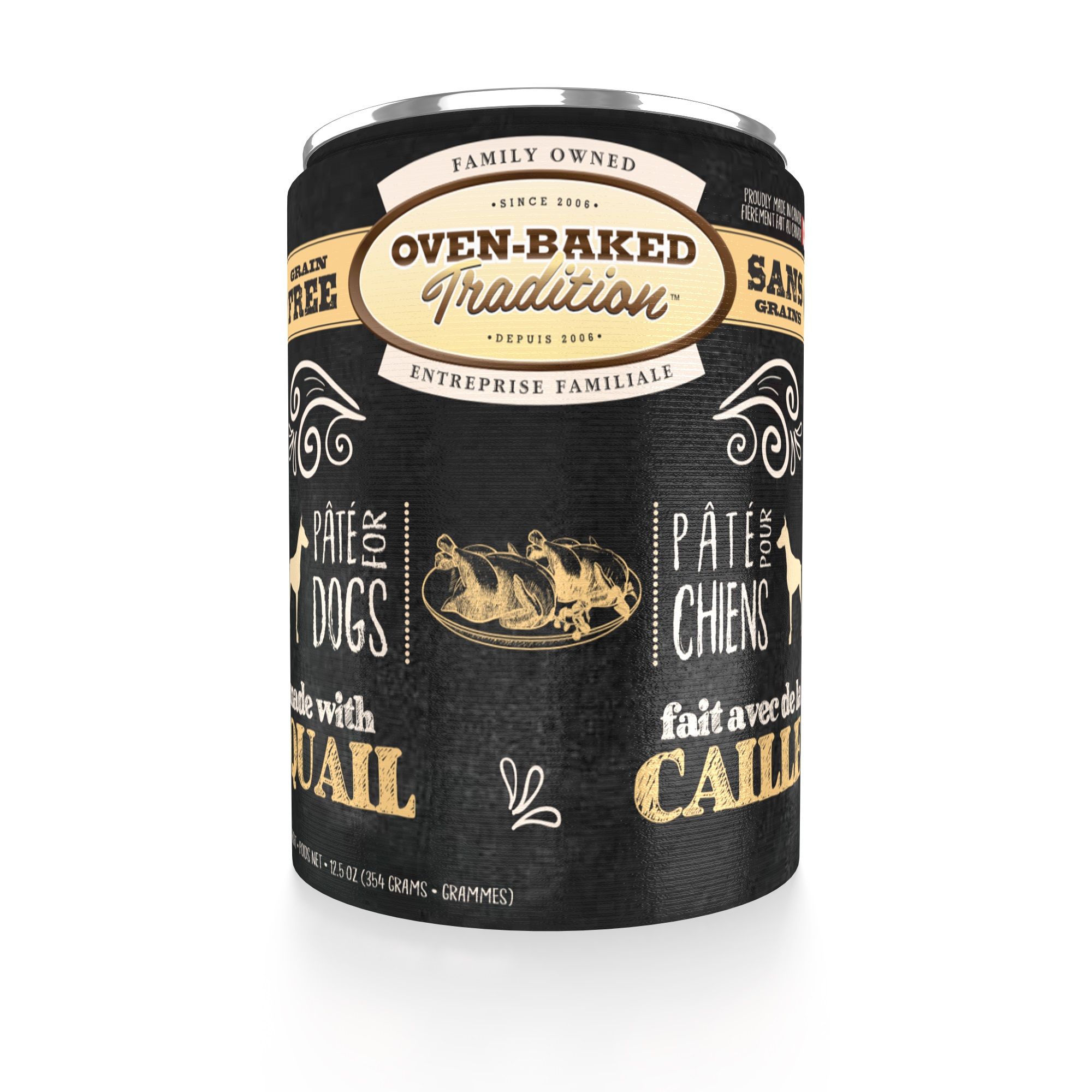 Oven-Baked Tradition Conserves Pour Chien, Pâté 12.5oz