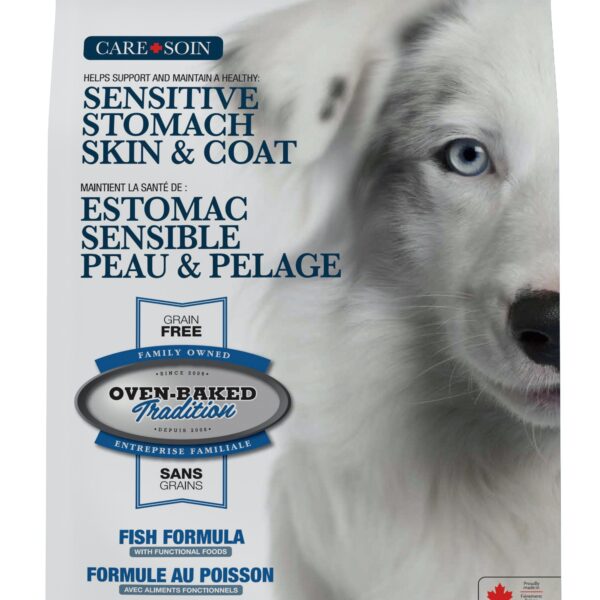 Oven-Baked Tradition Soins - Nourriture sans grains pour chien | Peau et estomac