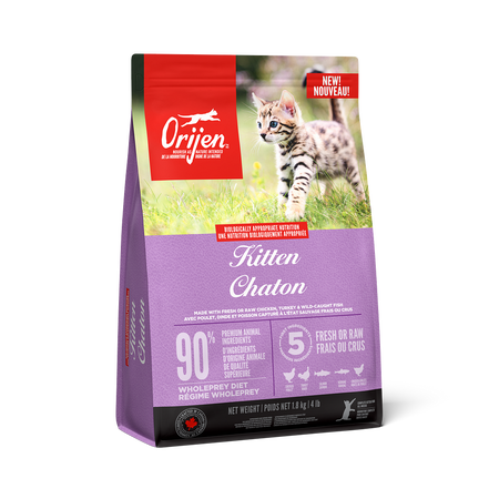 ORIJEN pour chaton 1.8kg (4lbs)