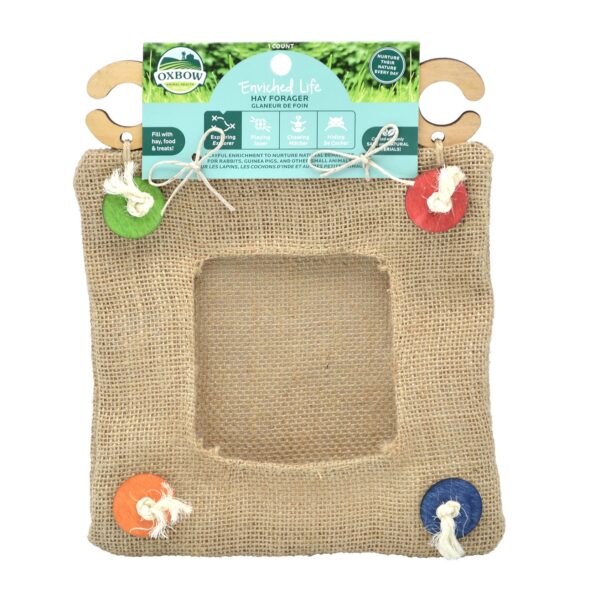 Oxbow Enriched Life - Jeu interactif pour rongeur - Glaneur de foin