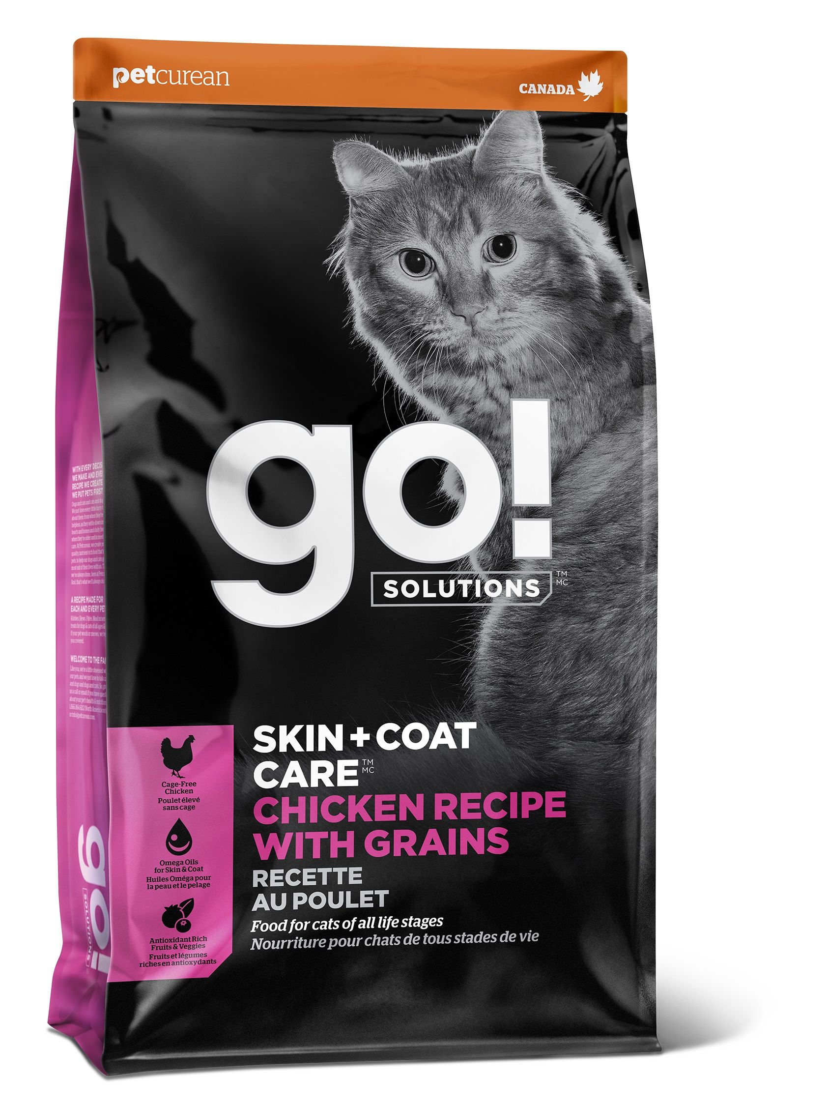 Petcurean Go! peau + poils pour chat – Image 2
