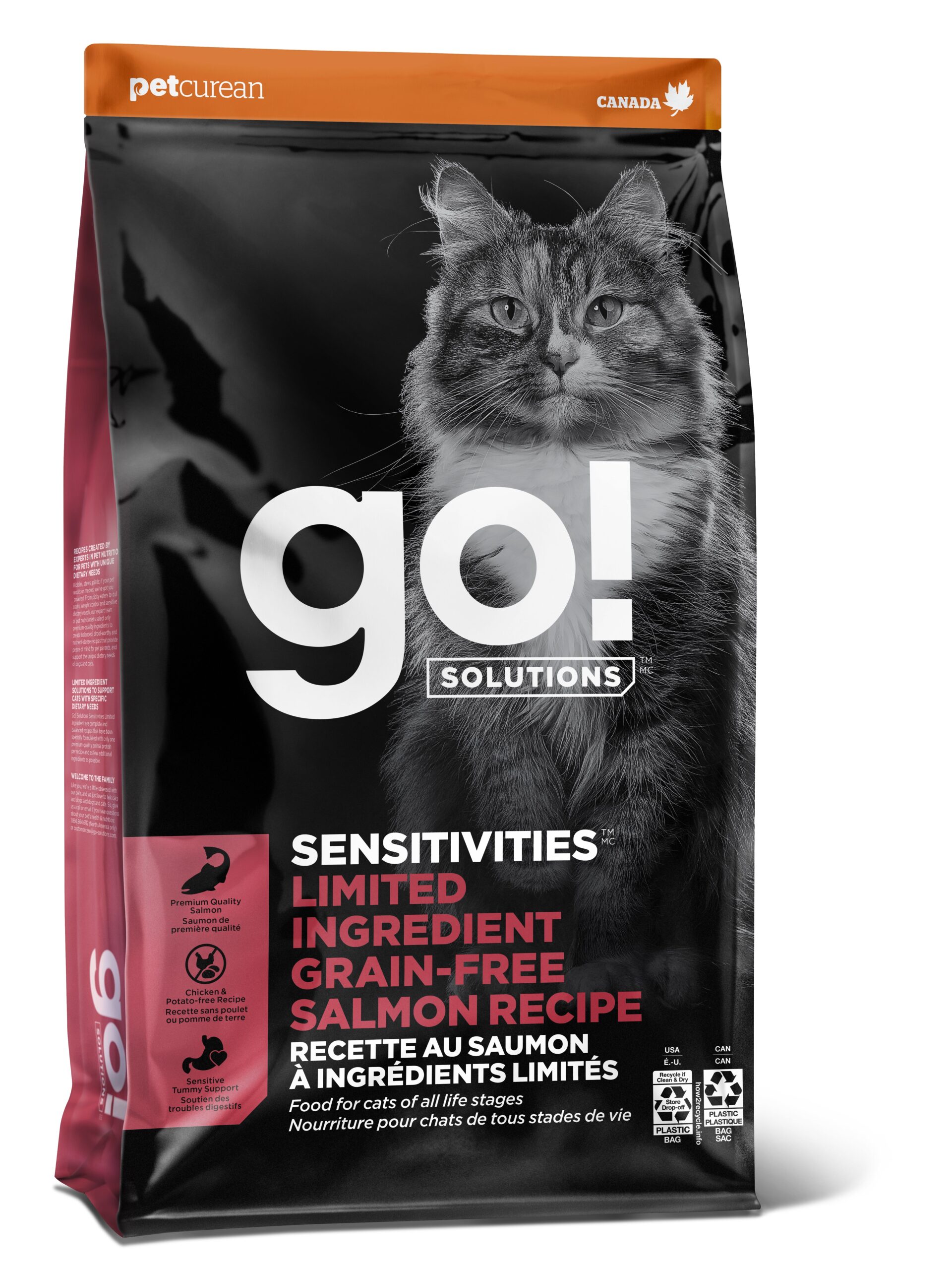 Petcurean Go! Sensitivities pour chat – Image 3