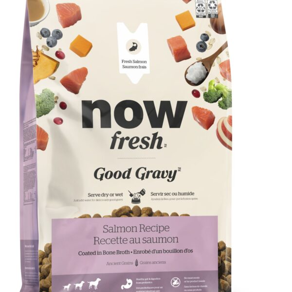 Petcurean Now Fresh - Good Gravy Aux Grains Anciens Pour Chien | Saumon