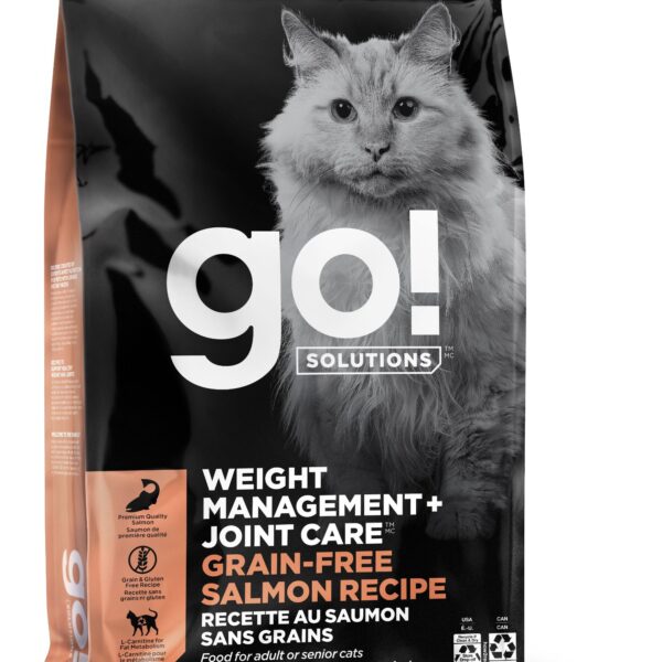 Petcurean Go! Contrôle du poids & articulations pour chat saumon