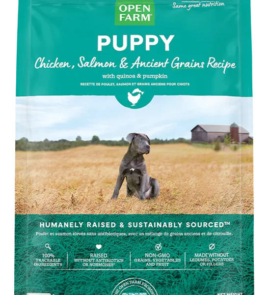 Open Farm aux grains anciens pour chiot