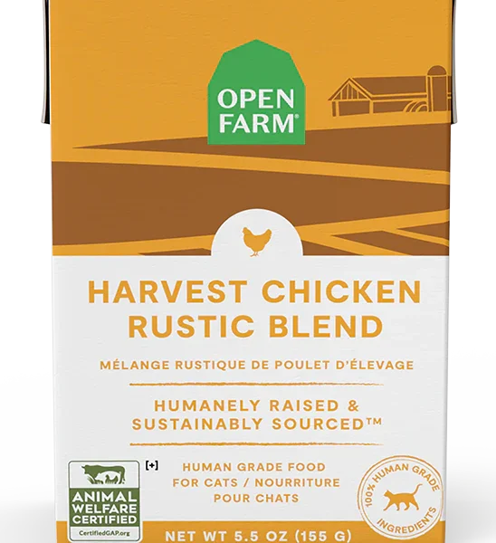Open Farm - Conserve pour chat | Ragoût rustique de poulet d'élevage - 5.5 oz