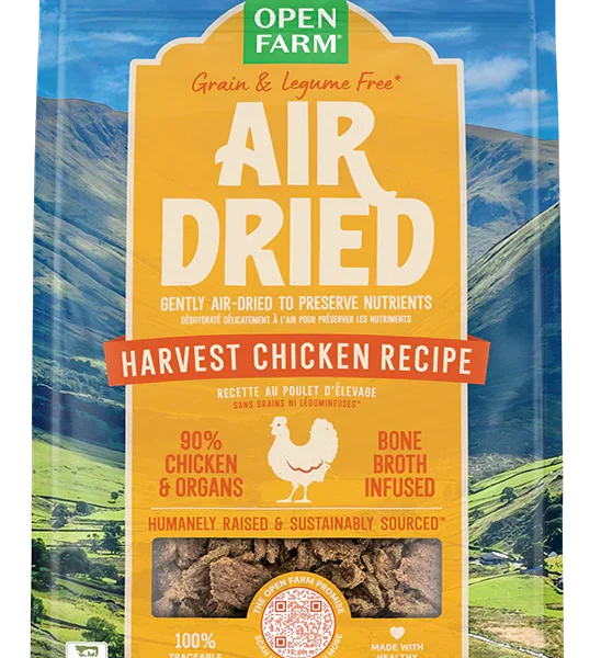 Open Farm - Gâteries pour chien | Recette de poulet séché à l'air