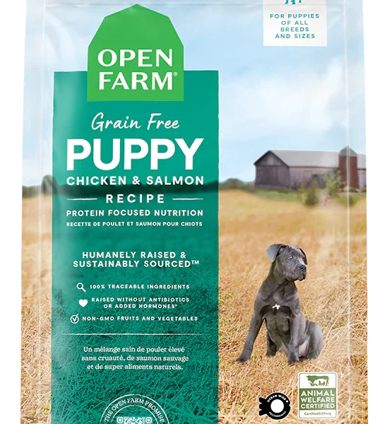 Open Farm sans grains pour chiot