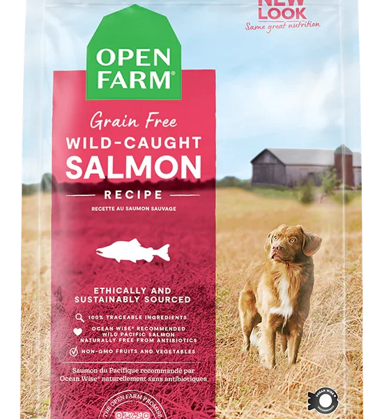 Open Farm pour chien sans grains saumon