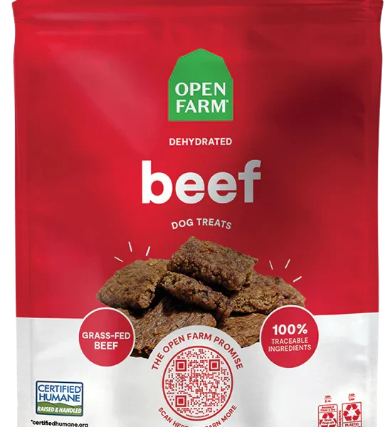 Open Farm - Gâterie déshydratée | Boeuf 4.5 oz