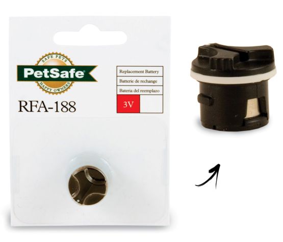 Petsafe - Pile de remplacement pour collier anti-aboiements électrostatique pour petit chien