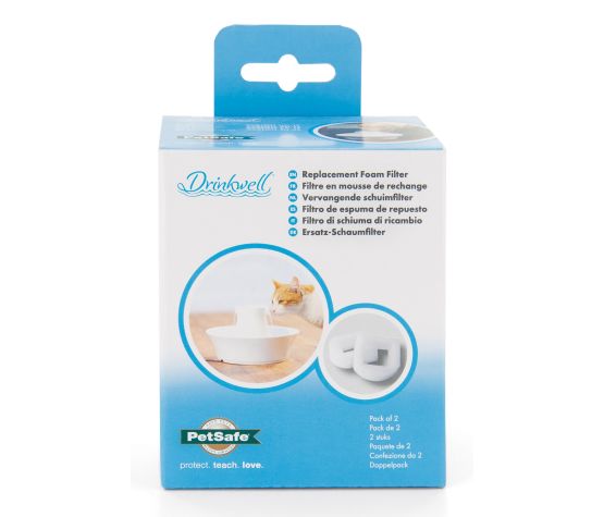 Petsafe - Pré-filtre en mousse pour fontaine ''Drinkwell 360ss'' - Porcelaine - Pqt 2