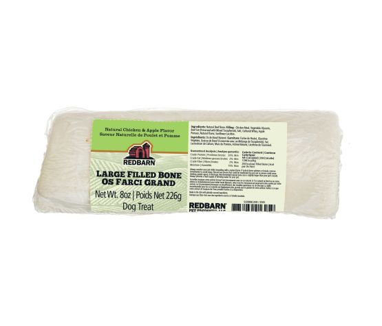 Redbarn - Os naturel farci pour chien | Saveur de poulet & pomme