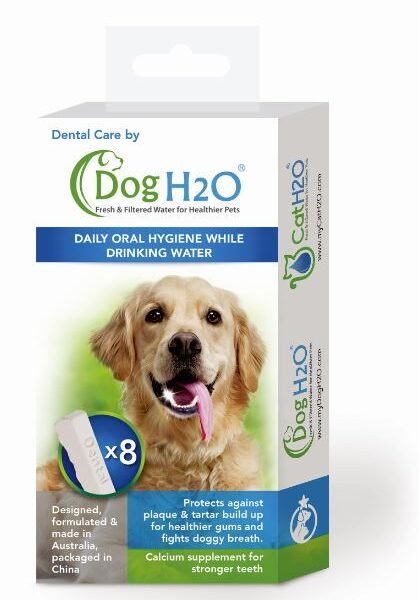 H2o Dental Care, Comprimés à Dissoudre Pour Chien Ou Chat - Pqt 8