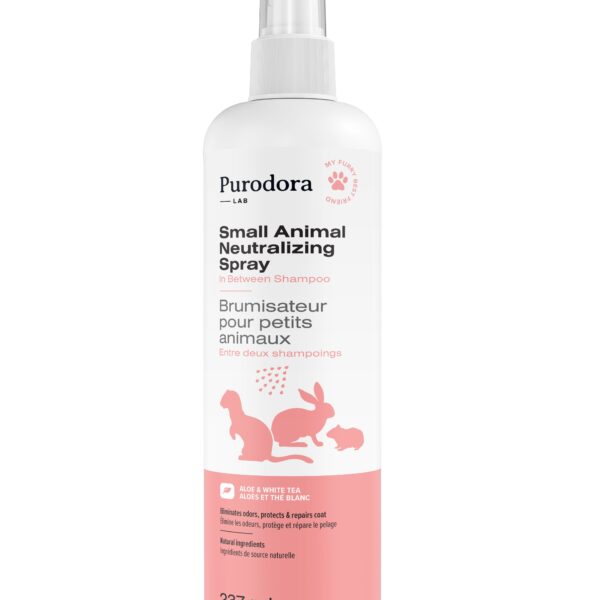 Purodora Lab, Brumisateur Pour Petits Animaux, Aloès Et Thé Blanc 237ml