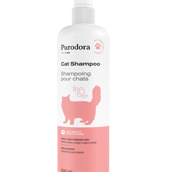 Purodora Lab, Shampoing Pour Chats 500ml