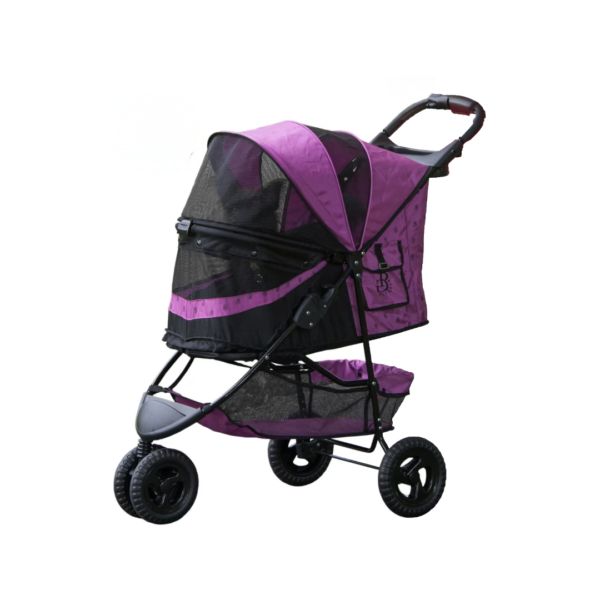 Pet Gear - Poussette édition sans fermeture éclair pour animaux de compagnie | Orchidée