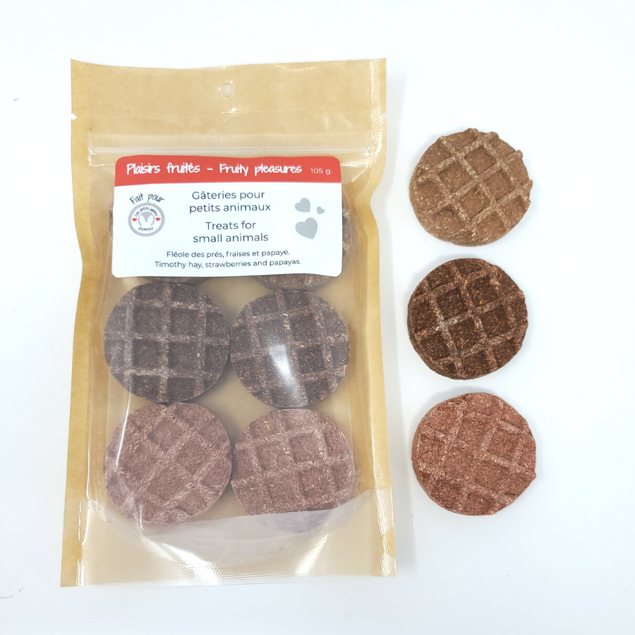 Les petits lapins d'amour - Plaisirs fruités 6 un