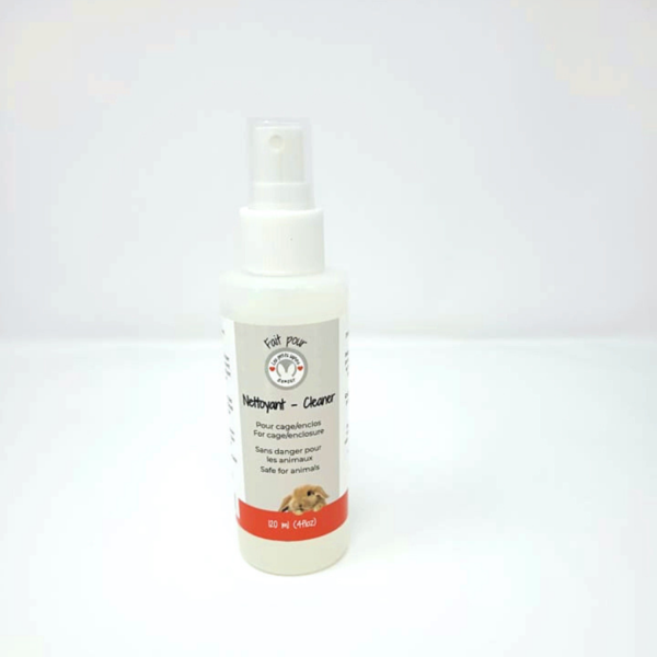 Les petits lapins d'amour - Nettoyant vaporisateur pour la cage | 120ml