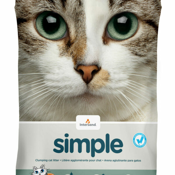 Intersand Simple Litière Agglomérante Non Parfumée