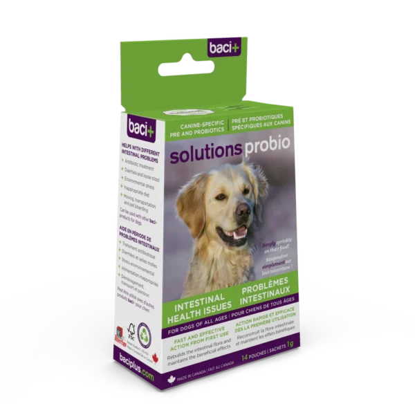 Baci+ Solutions Pré et probiotiques pour chien