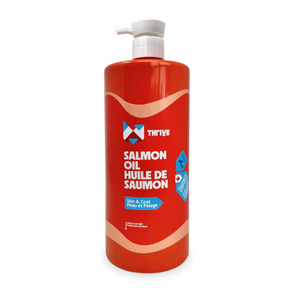 Thrive - Huile de saumon | Peau et pelage sain