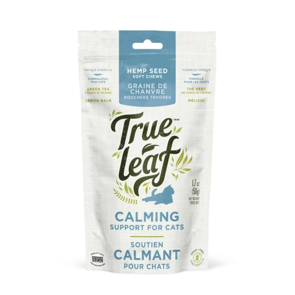 True Leaf - Bouchées tendre | Soutien calmant pour chat - 50g