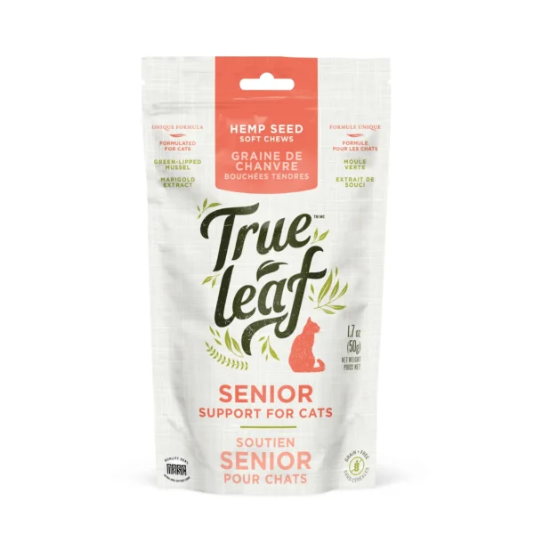 True Leaf - Bouchées tendre | Soutien sénior pour chat - 50g