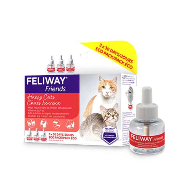 FELIWAY Friends Recharge de 30 jours pqt de 3 | Chat
