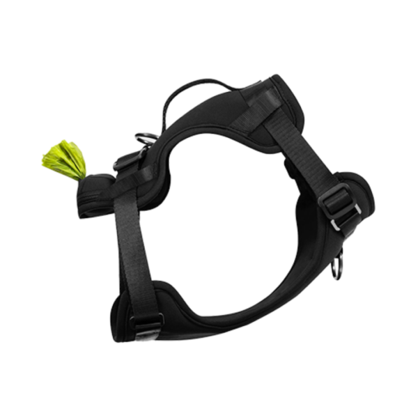 Canada Pooch - Harnais en néoprène avec distributeur de sac à caca intégré | Chien