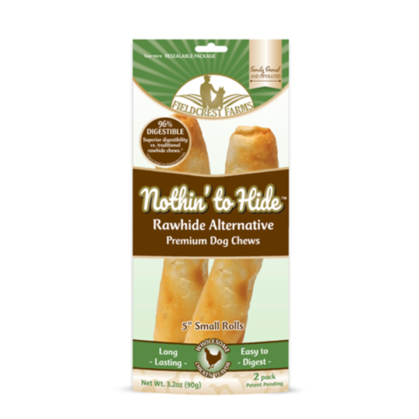 Nothin' to Hide - Rouleaux à base de collagène | Poulet - Pqt 2