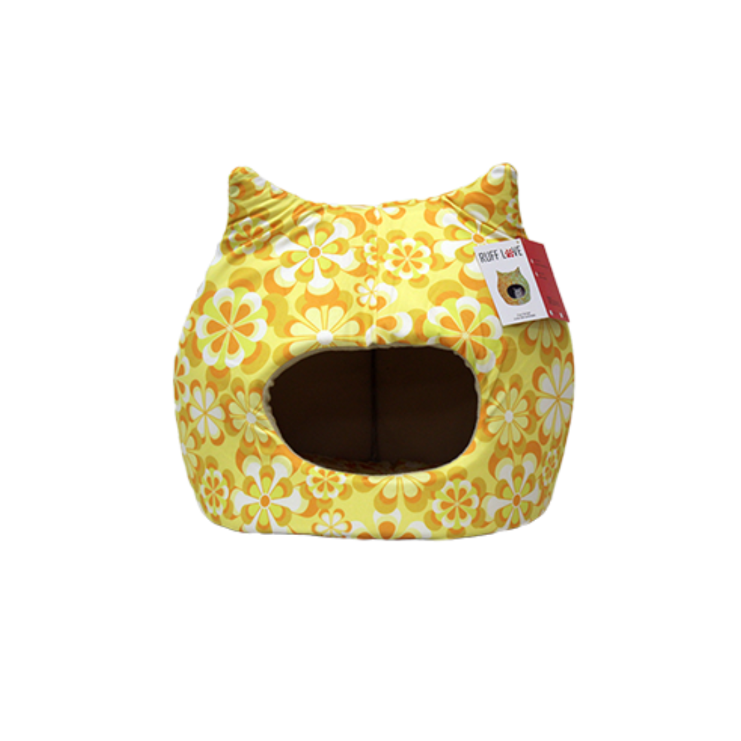 Ruff Love - Lit-cachette pour chat | Tête de chat – Image 3