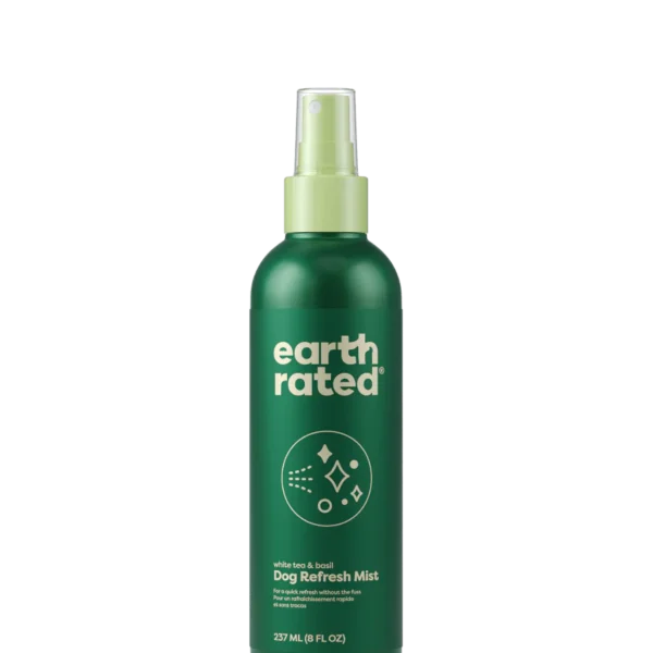 Earth Rated - Brume rafraîchissante pour chien | Thé blanc et basilic - 237 ml