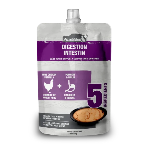 PureBites - Cremeux pour chien | Intestin / Digestion - 71g