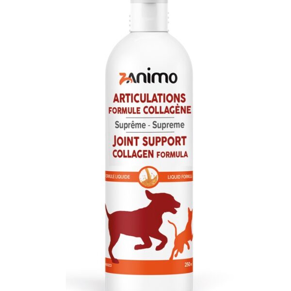 Zanimo - Articulations suprême | Chat et chien | Formule collagène liquide - 250ml