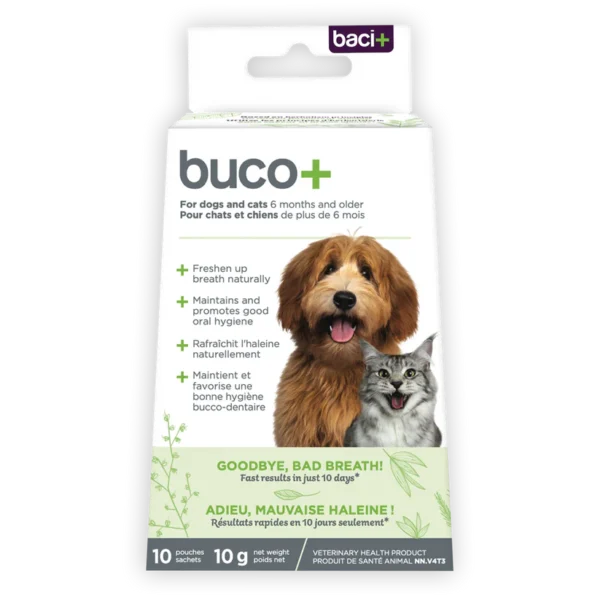 Buco+ 10 jours pour chat et chien
