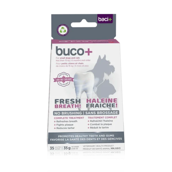 Buco+ chiens et chats moins de 15 kg – Traitement complet